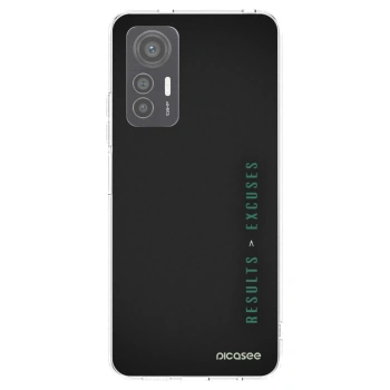 Picasee átlátszó szilikon tok az alábbi mobiltelefonokra Xiaomi 12 Lite - Results x Excuses
