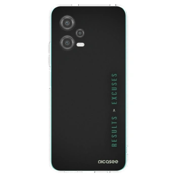 Picasee átlátszó szilikon tok az alábbi mobiltelefonokra Xiaomi Poco X5 - Results x Excuses
