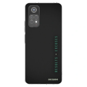 Picasee átlátszó szilikon tok az alábbi mobiltelefonokra Xiaomi Redmi Note 11S 5G - Results x Excuses