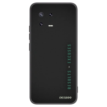 Picasee fekete szilikon tok az alábbi mobiltelefonokra Xiaomi 13 Pro - Results x Excuses