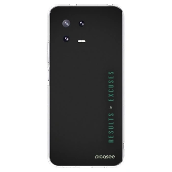 Picasee átlátszó szilikon tok az alábbi mobiltelefonokra Xiaomi 13 Pro - Results x Excuses