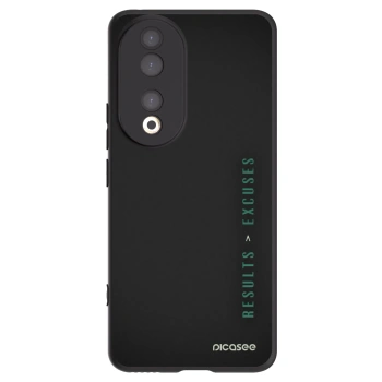 Picasee fekete szilikon tok az alábbi mobiltelefonokra Honor 90 5G - Results x Excuses