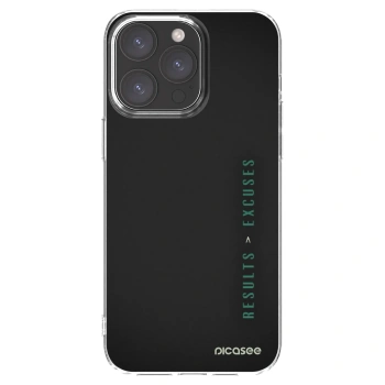 Picasee átlátszó szilikon tok az alábbi mobiltelefonokra Apple iPhone 15 Pro Max - Results x Excuses