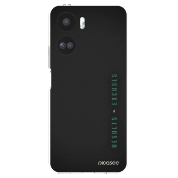 Picasee átlátszó szilikon tok az alábbi mobiltelefonokra Honor 90 Lite 5G - Results x Excuses