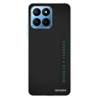 Picasee átlátszó szilikon tok az alábbi mobiltelefonokra Honor 70 Lite - Results x Excuses