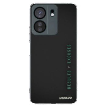 Picasee átlátszó szilikon tok az alábbi mobiltelefonokra Xiaomi Redmi 13C 4G - Results x Excuses
