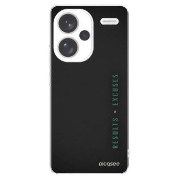 Picasee átlátszó szilikon tok az alábbi mobiltelefonokra Xiaomi Redmi Note 13 Pro+ 5G - Results x Excuses