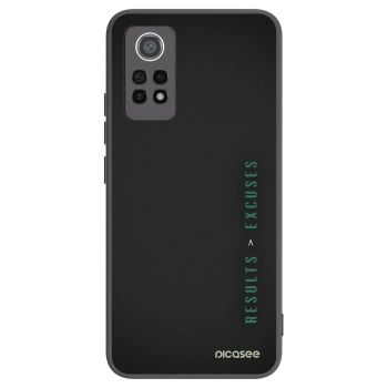 Picasee fekete szilikon tok az alábbi mobiltelefonokra Xiaomi Redmi Note 12 Pro 4G - Results x Excuses