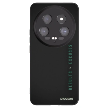 Picasee fekete szilikon tok az alábbi mobiltelefonokra Xiaomi 14 Ultra - Results x Excuses