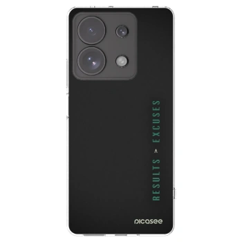 Picasee átlátszó szilikon tok az alábbi mobiltelefonokra Xiaomi Redmi Note 13 Pro 4G - Results x Excuses