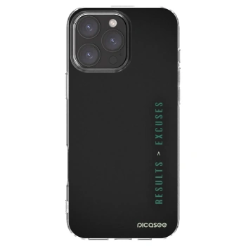 Picasee átlátszó szilikon tok az alábbi mobiltelefonokra Apple iPhone 16 Pro Max - Results x Excuses