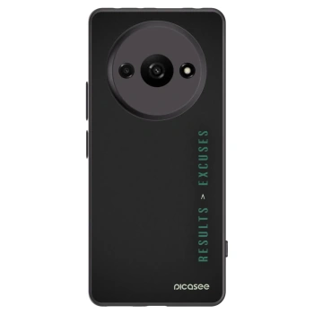 Picasee fekete szilikon tok az alábbi mobiltelefonokra Xiaomi Redmi A3 - Results x Excuses