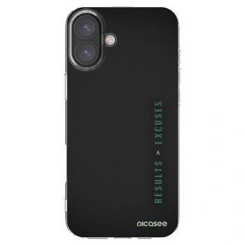 Picasee átlátszó szilikon tok az alábbi mobiltelefonokra Apple iPhone 16 Plus - Results x Excuses
