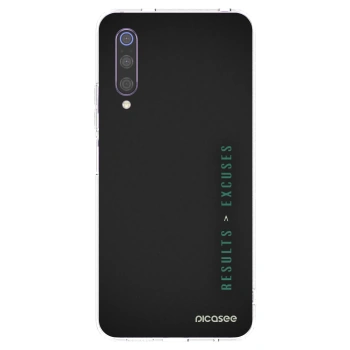 Picasee átlátszó szilikon tok az alábbi mobiltelefonokra Xiaomi Mi 9 - Results x Excuses