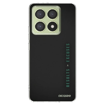 Picasee átlátszó szilikon tok az alábbi mobiltelefonokra Xiaomi 14T - Results x Excuses