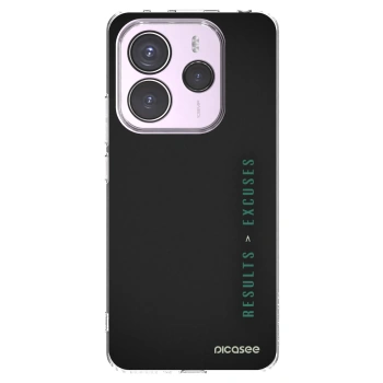 Picasee átlátszó szilikon tok az alábbi mobiltelefonokra Xiaomi Redmi Note 14 5G - Results x Excuses