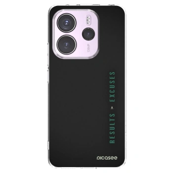 Picasee átlátszó szilikon tok az alábbi mobiltelefonokra Xiaomi Redmi Note 14 4G - Results x Excuses