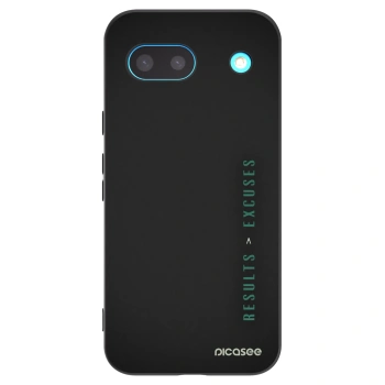 Picasee fekete szilikon tok az alábbi mobiltelefonokra Google Pixel 8 - Results x Excuses