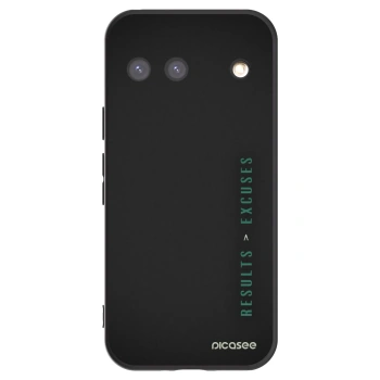 Picasee fekete szilikon tok az alábbi mobiltelefonokra Google Pixel 9 - Results x Excuses