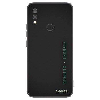 Picasee fekete szilikon tok az alábbi mobiltelefonokra Xiaomi Redmi Note 7 - Results x Excuses