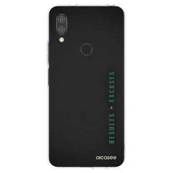 Picasee átlátszó szilikon tok az alábbi mobiltelefonokra Xiaomi Redmi 7 - Results x Excuses