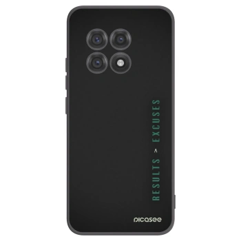 Picasee fekete szilikon tok az alábbi mobiltelefonokra OnePlus 13R 5G - Results x Excuses