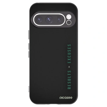 Picasee fekete szilikon tok az alábbi mobiltelefonokra Google Pixel 9 Pro XL - Results x Excuses