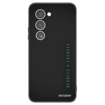 Picasee fekete szilikon tok az alábbi mobiltelefonokra Xiaomi Redmi 15 5G - Results x Excuses