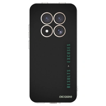 Picasee átlátszó szilikon tok az alábbi mobiltelefonokra Xiaomi Redmi Note 15 Pro 4G - Results x Excuses