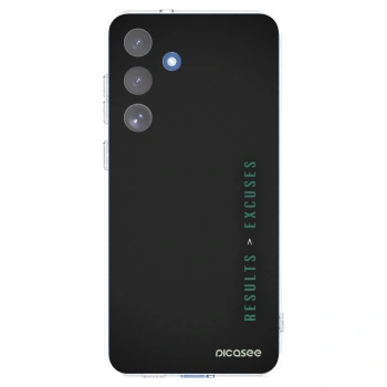 Picasee átlátszó szilikon tok az alábbi mobiltelefonokra Samsung Galaxy S25 FE 5G - Results x Excuses