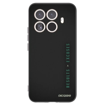 Picasee fekete szilikon tok az alábbi mobiltelefonokra Xiaomi 15T Pro - Results x Excuses