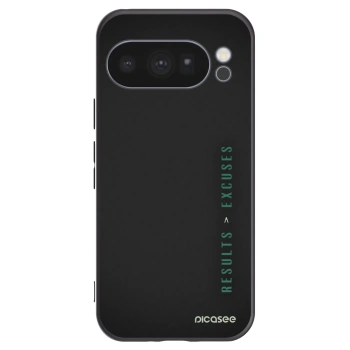Picasee fekete szilikon tok az alábbi mobiltelefonokra Google Pixel 10 Pro - Results x Excuses
