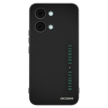 Picasee fekete szilikon tok az alábbi mobiltelefonokra Xiaomi Poco X8 Pro Max - Results x Excuses