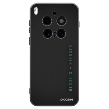Picasee fekete szilikon tok az alábbi mobiltelefonokra Vivo X300 Pro - Results x Excuses