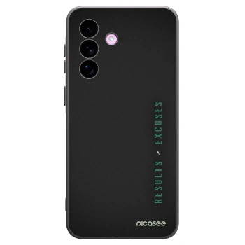 Picasee fekete szilikon tok az alábbi mobiltelefonokra Samsung Galaxy A57 5G - Results x Excuses