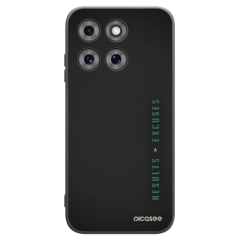 Picasee fekete szilikon tok az alábbi mobiltelefonokra Motorola Moto G77 - Results x Excuses
