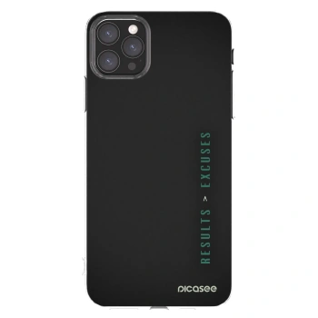 Picasee átlátszó szilikon tok az alábbi mobiltelefonokra Apple iPhone 11 Pro Max - Results x Excuses