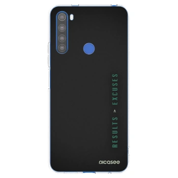 Picasee átlátszó szilikon tok az alábbi mobiltelefonokra Xiaomi Redmi Note 8T - Results x Excuses