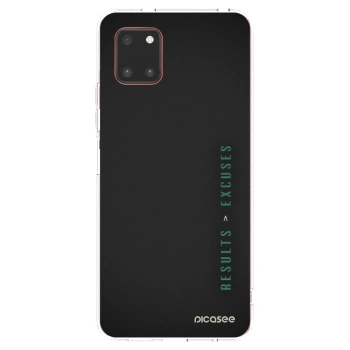 Picasee átlátszó szilikon tok az alábbi mobiltelefonokra Samsung Galaxy Note 10 Lite N770F - Results x Excuses