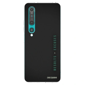 Picasee átlátszó szilikon tok az alábbi mobiltelefonokra Xiaomi Mi 10 - Results x Excuses