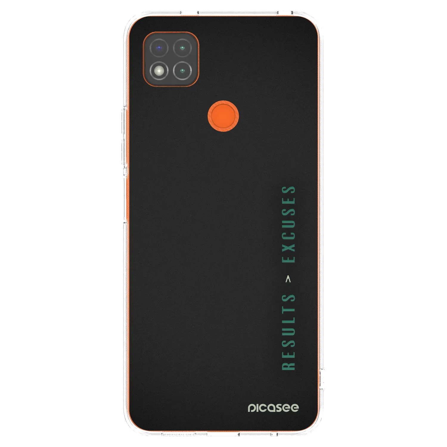 Picasee átlátszó szilikon tok az alábbi mobiltelefonokra Xiaomi Redmi 9C - Results x Excuses