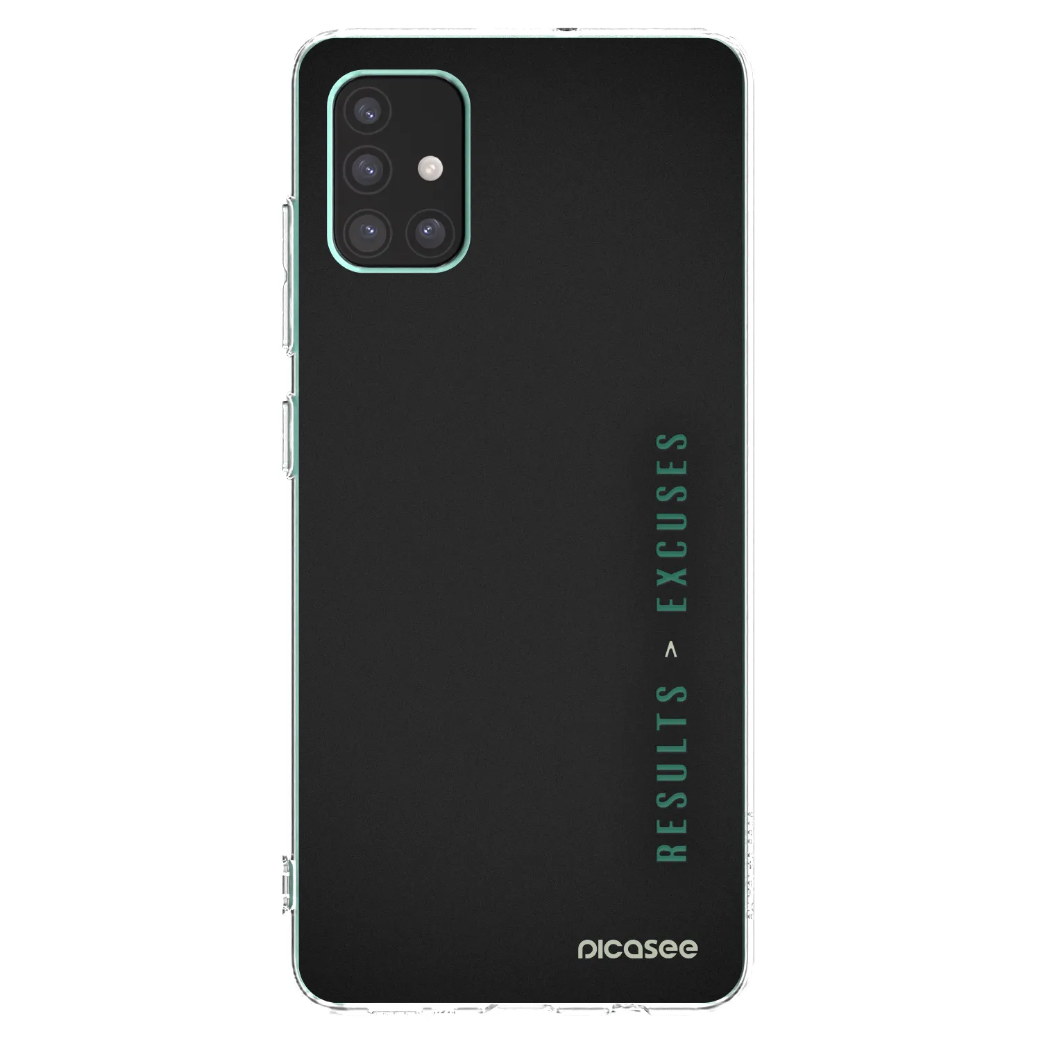 Picasee átlátszó szilikon tok az alábbi mobiltelefonokra Samsung Galaxy M51 M515F - Results x Excuses