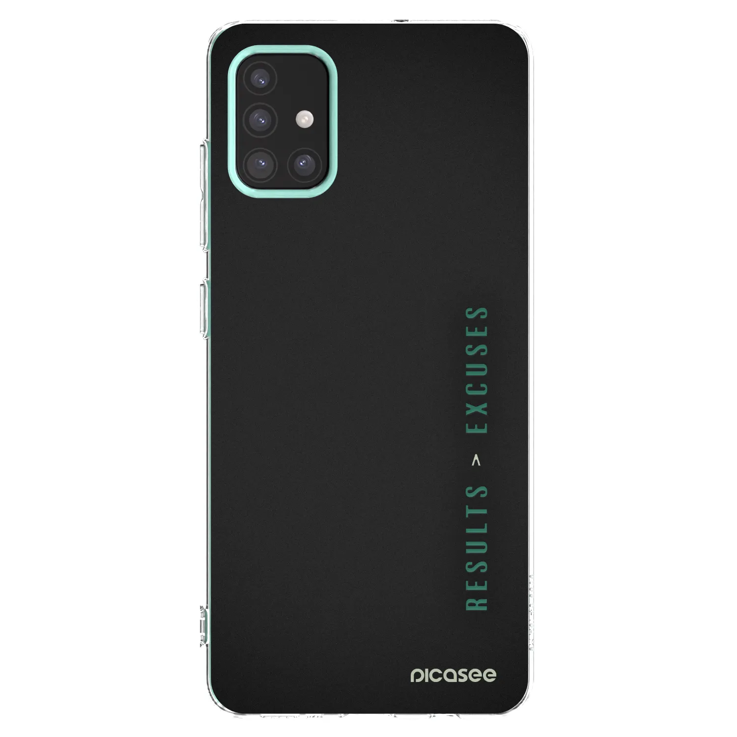 Picasee átlátszó szilikon tok az alábbi mobiltelefonokra Samsung Galaxy M31s - Results x Excuses