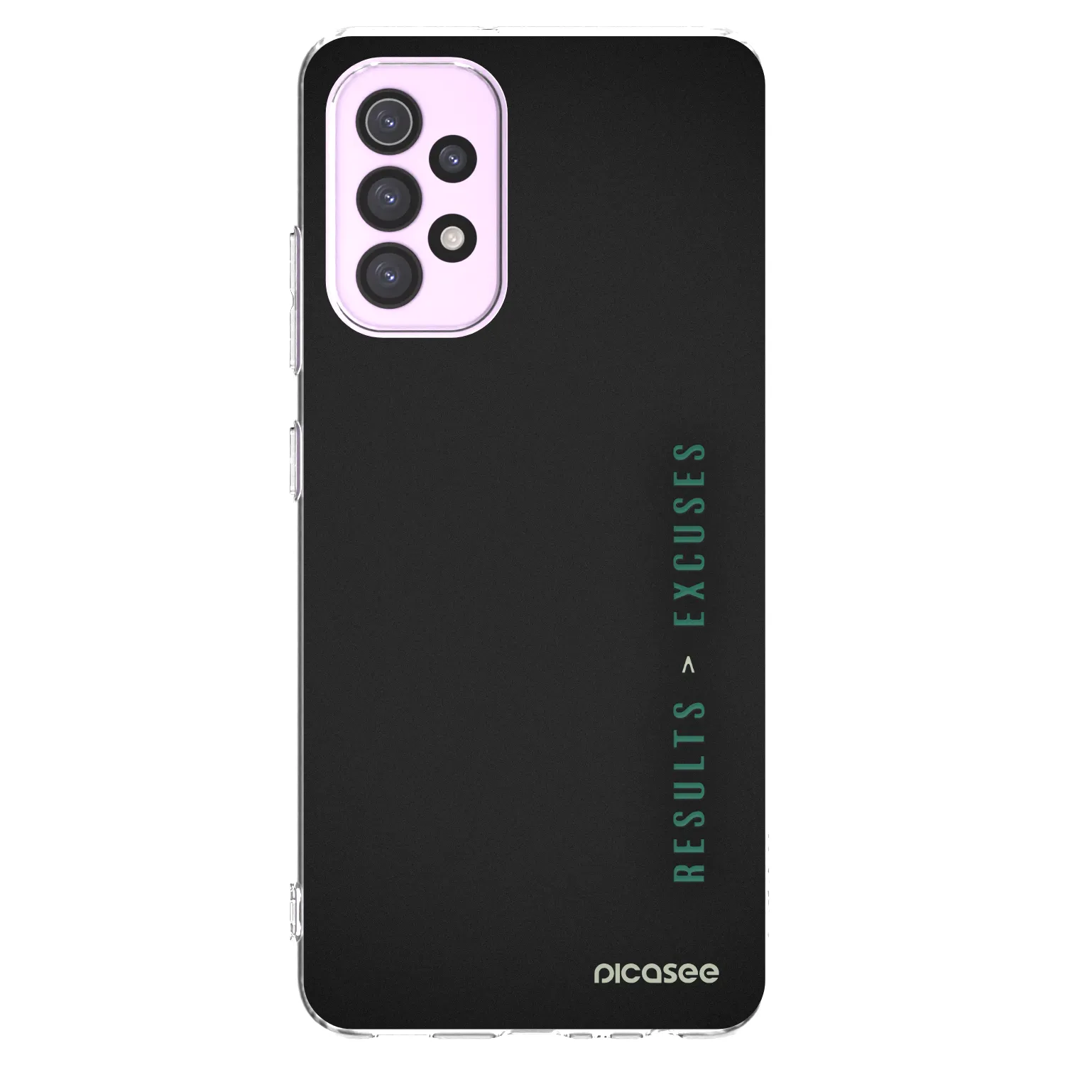 Picasee átlátszó szilikon tok az alábbi mobiltelefonokra Samsung Galaxy A32 5G A326B - Results x Excuses