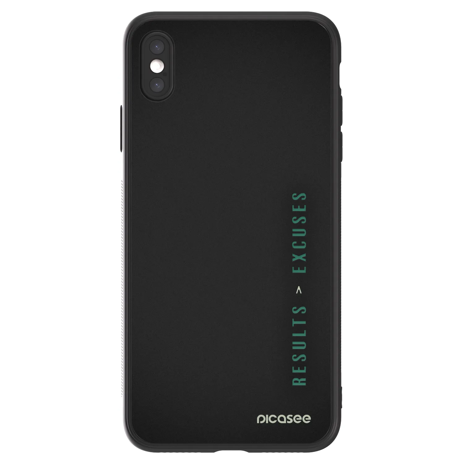 Picasee ULTIMATE CASE Apple iPhone XS Max - készülékre - Results x Excuses