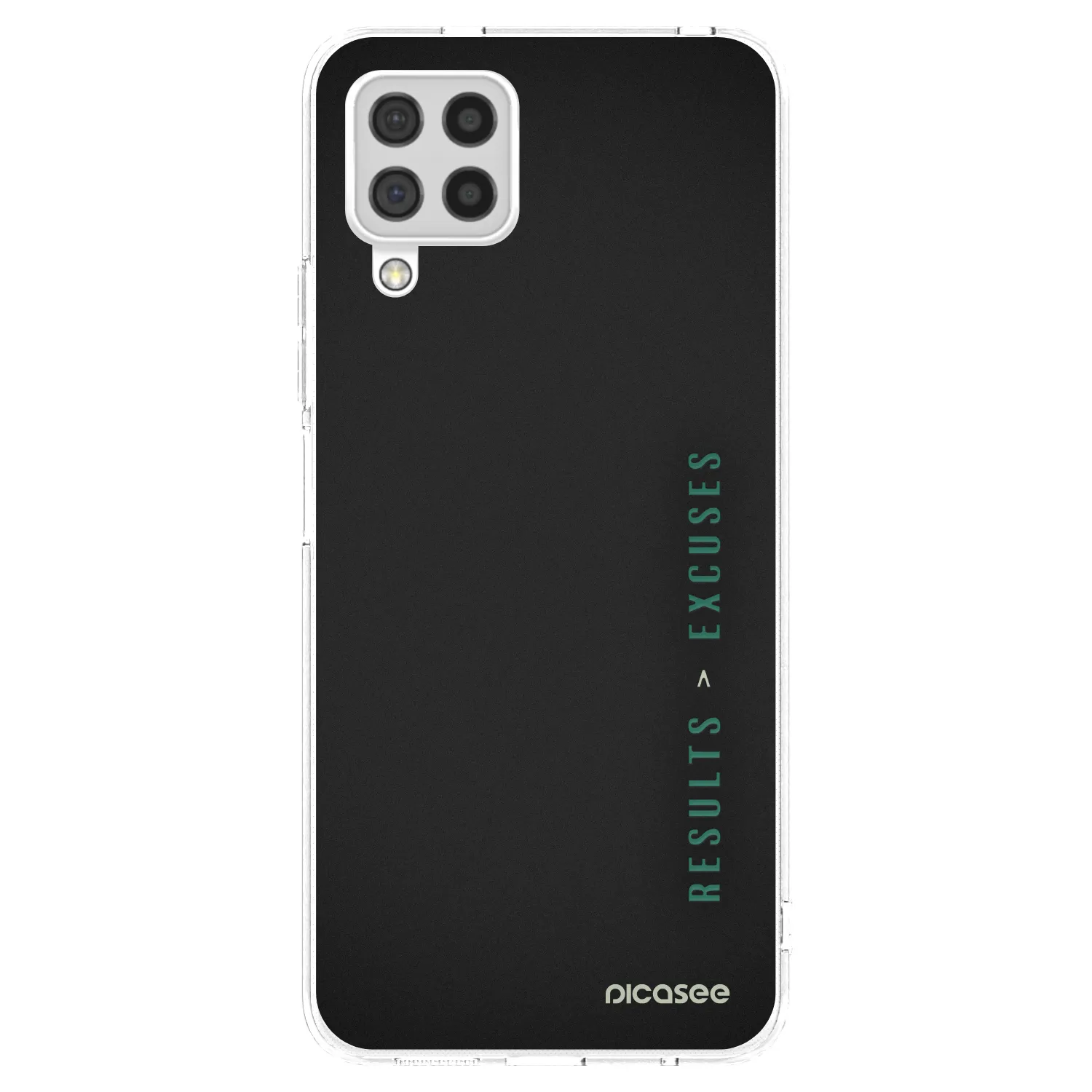 Picasee átlátszó szilikon tok az alábbi mobiltelefonokra Samsung Galaxy A22 A225F 4G - Results x Excuses