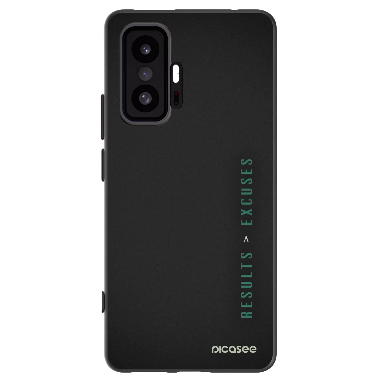 Picasee fekete szilikon tok az alábbi mobiltelefonokra Xiaomi 11T - Results x Excuses