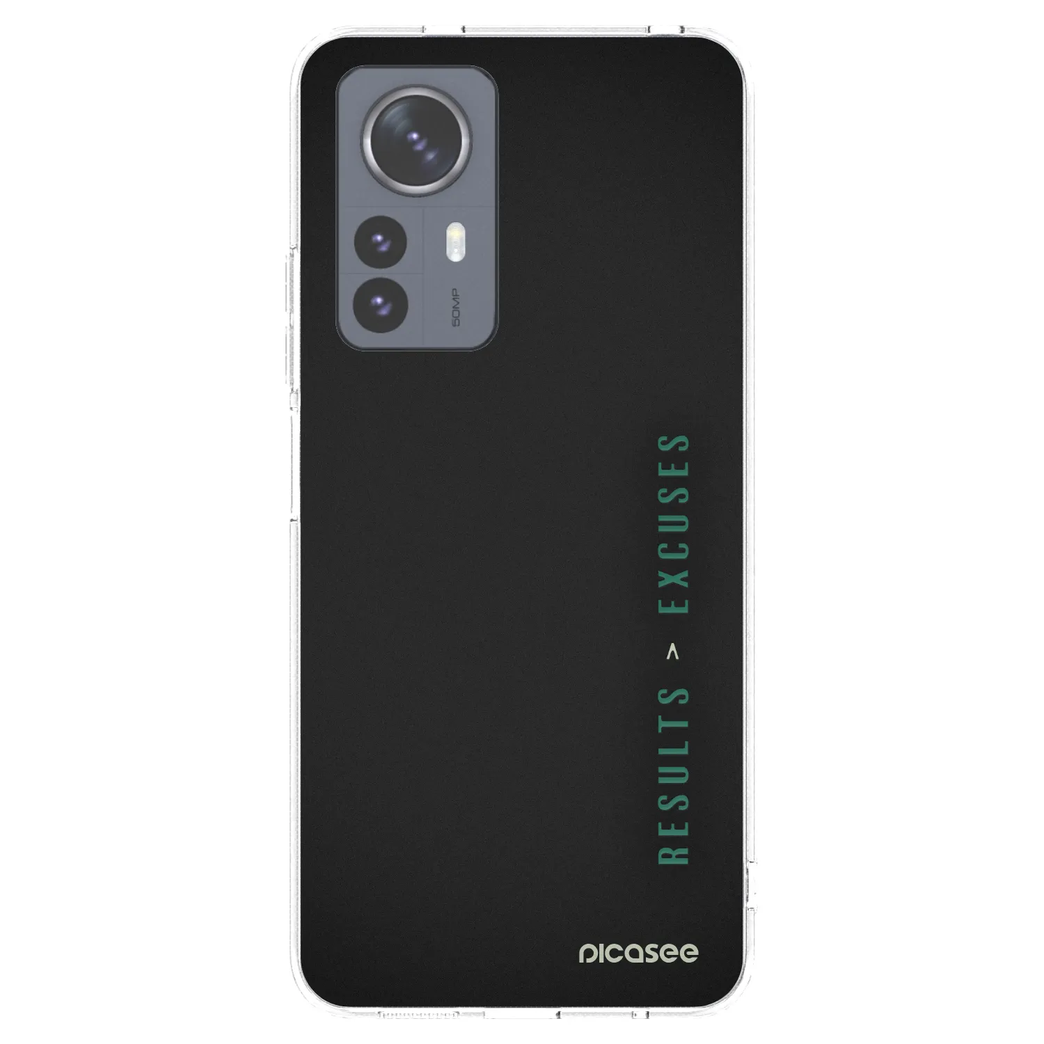 Picasee átlátszó szilikon tok az alábbi mobiltelefonokra Xiaomi 12 Pro - Results x Excuses