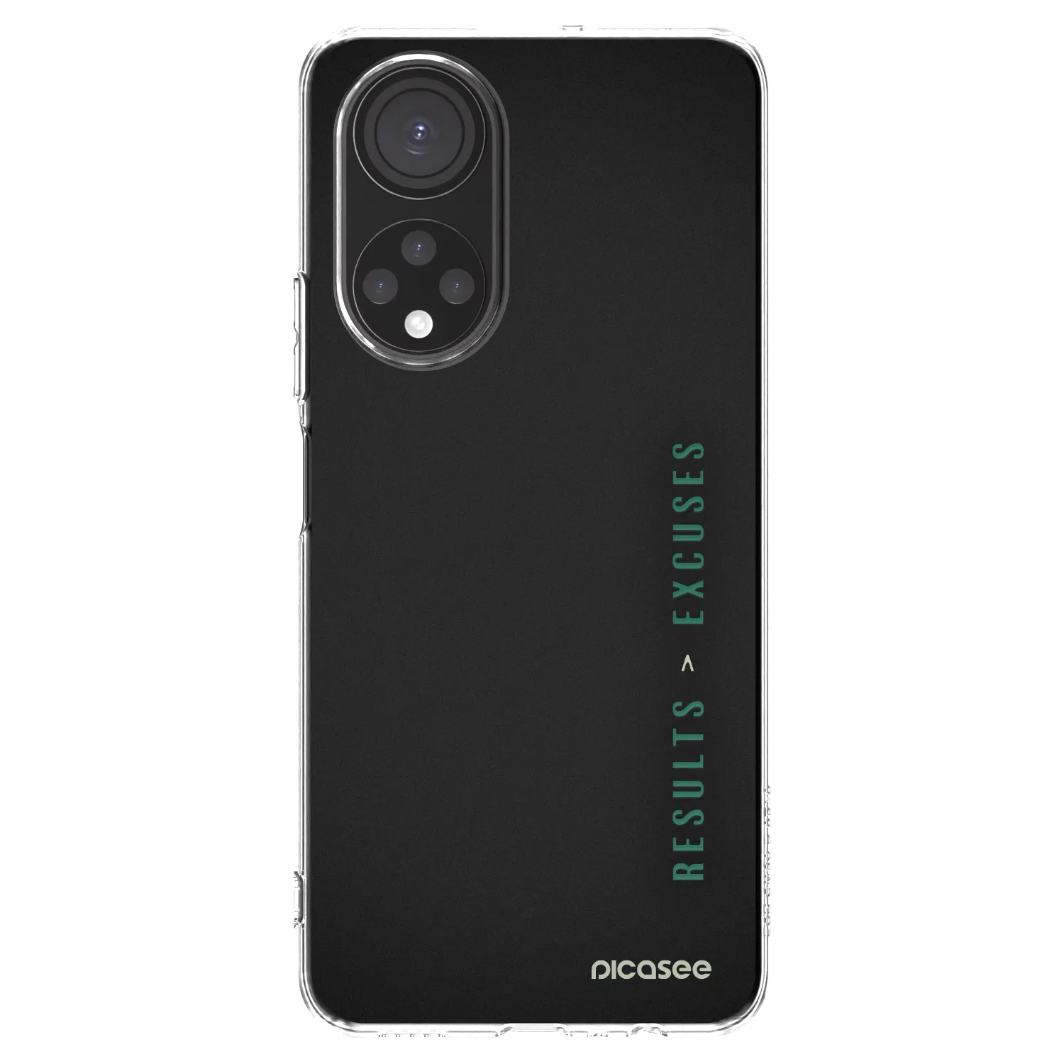 Picasee átlátszó szilikon tok az alábbi mobiltelefonokra Honor X7 - Results x Excuses