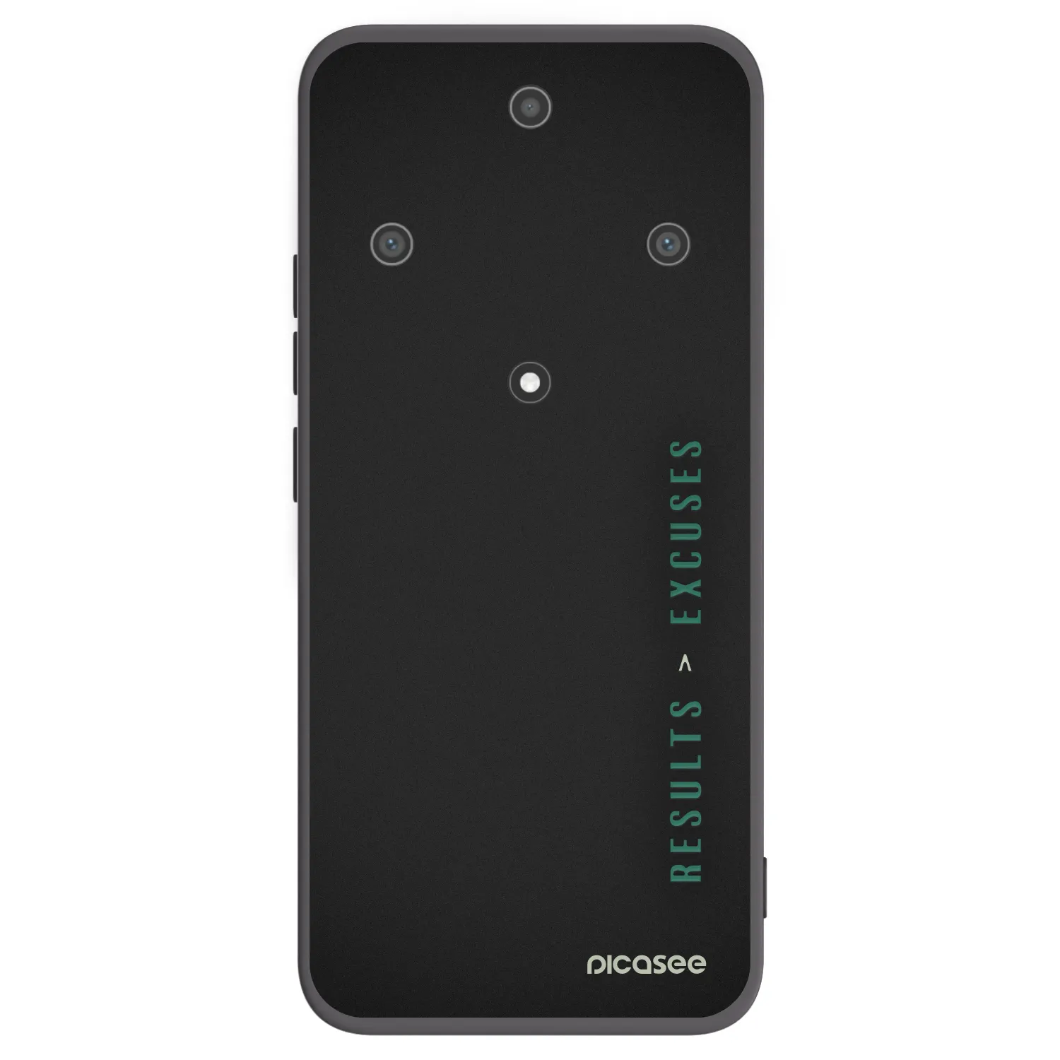 Picasee fekete szilikon tok az alábbi mobiltelefonokra Honor Magic5 Lite 5G - Results x Excuses
